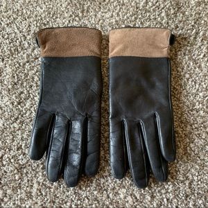 Fownes leather gloves